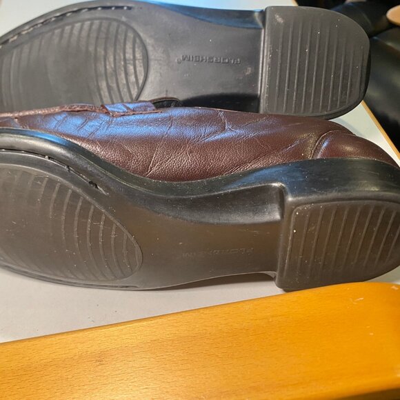 Florsheim - Size 10M - Men’s‎ Riva Brown Leather Loafers Slip-On Shoes